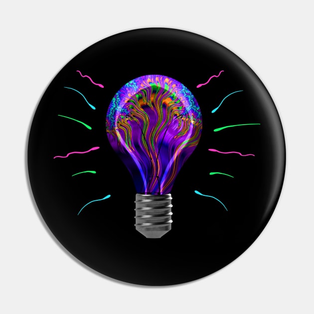 Light Bulb Innovation Pin by letnothingstopyou