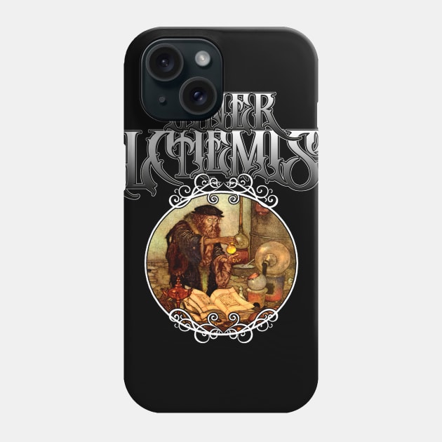 Inner Alchemist - Jungian mythic esoteric alchemy mysticism Phone Case by AltrusianGrace