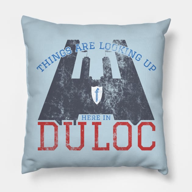 Duloc Fallen | Shrek the Musical Pillow by monoblocpotato