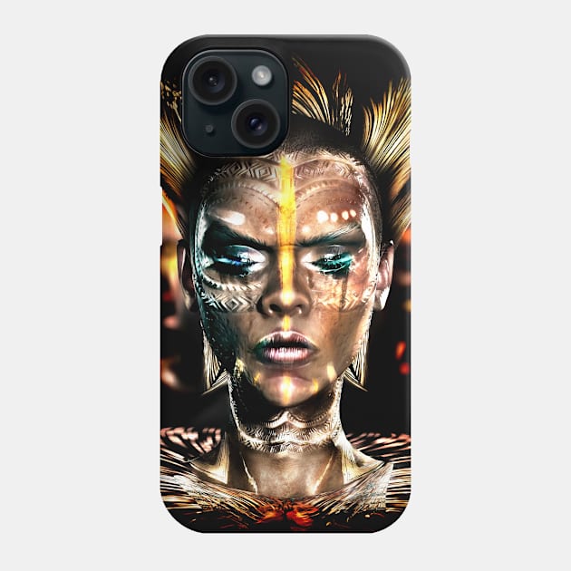 Queen Nzinga Phone Case by WarriorQueens