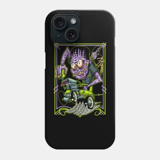 Frankenstein hot rod Phone Case