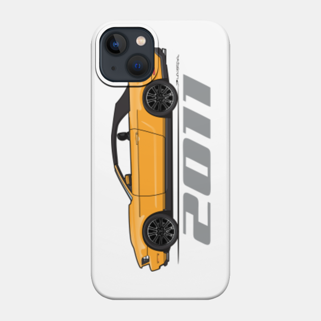 2011-Orange - Convertible Pony - Phone Case