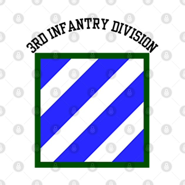 3rd Infantry Division - Small Chest Emblem by Desert Owl Designs