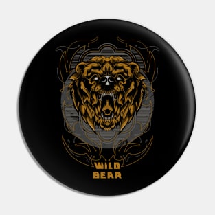 Wild Bear Pin