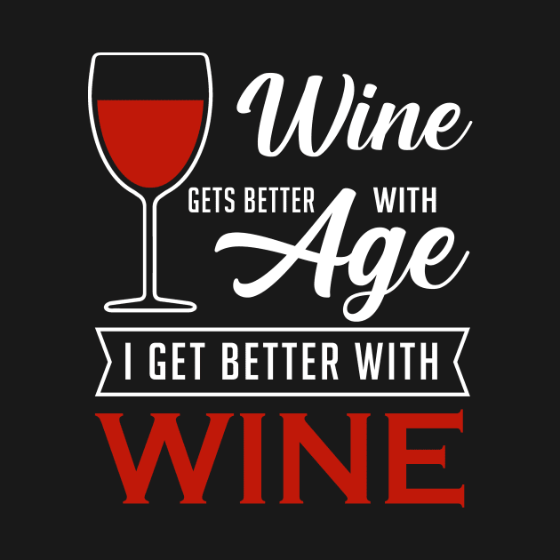 Wine gets better with age I get beer with a wine by TEEPHILIC