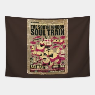 POSTER TOUR - SOUL TRAIN THE SOUTH LONDON 67 Tapestry