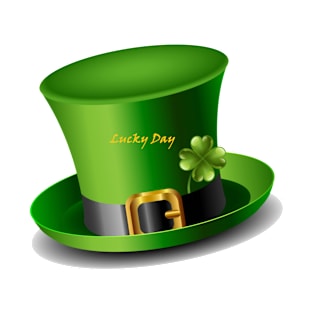 Happy St Patrick Day Green Hat T-Shirt