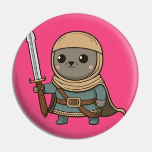 Seal Squire Pin