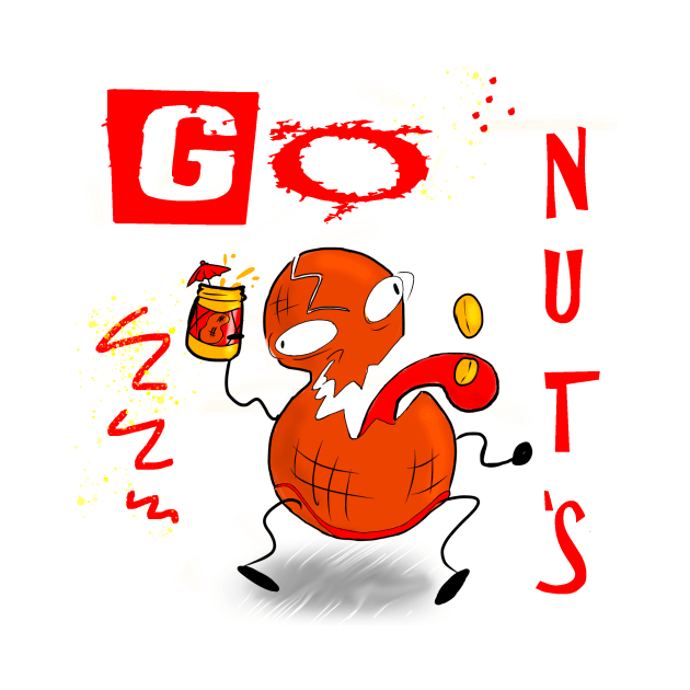 GO NUTS! by madtownstudio3000