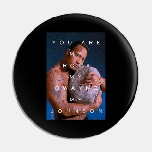 Dwayne Johnson young rock Pin