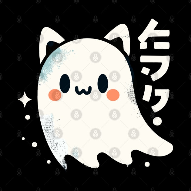 Cute ghost cat by Evgmerk