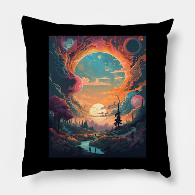 Vannaland Spectrum Pillow by Mr Bushido