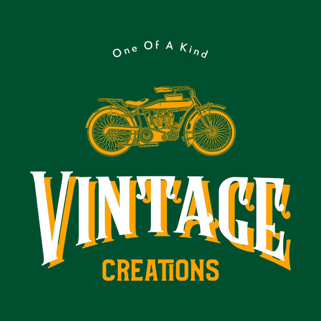 Motorcycle One of a Kind, Vintage, Creations by Urban Gypsy Designs