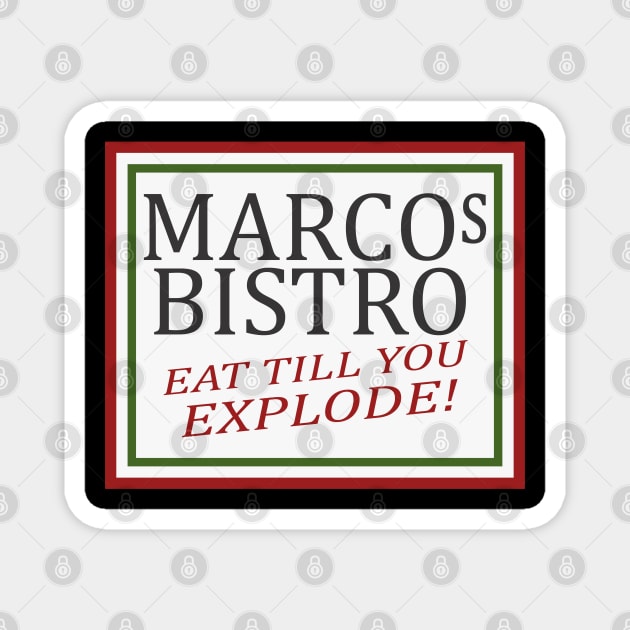 Marcos Bistro Magnet by MBK