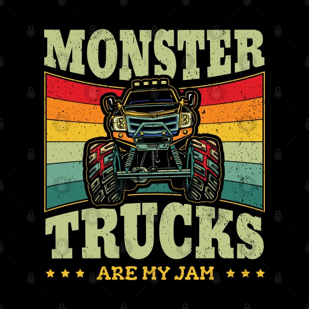 Monster Truck are my Jam Trucker Kids by aneisha