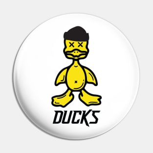 Smiley Ducks Pin