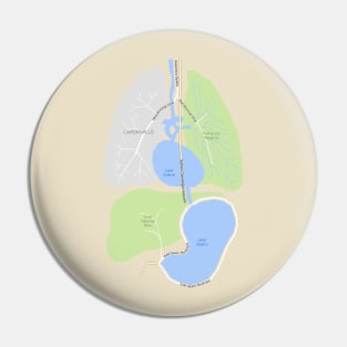 Internal Organs Street Map Pin