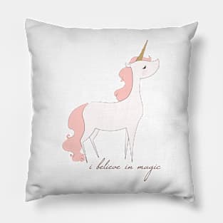 i believe in magic Pillow