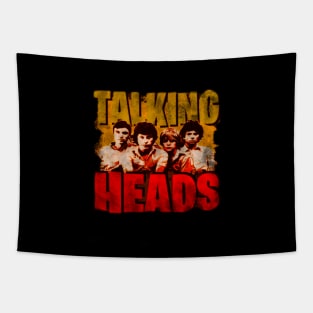 80s // Talking Heads Vintage Tapestry