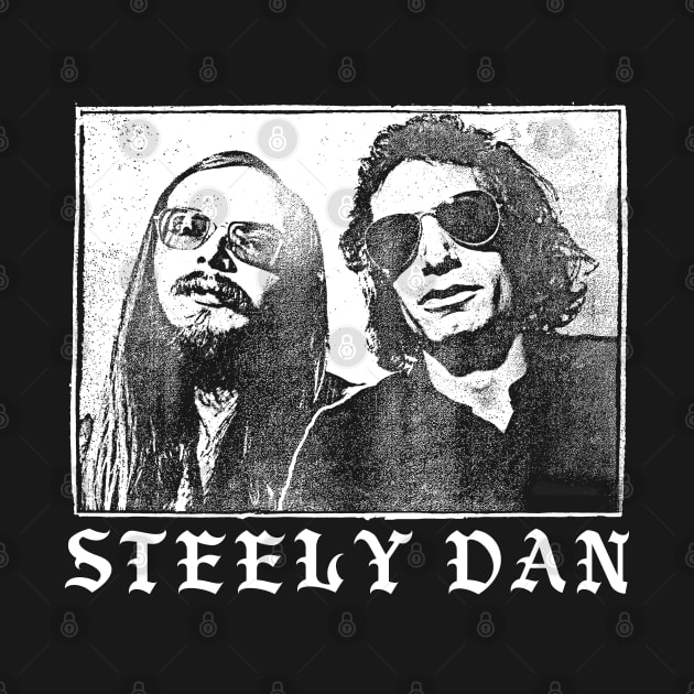 Steely Dan \/\/ Retro Style Faded Design by DankFutura