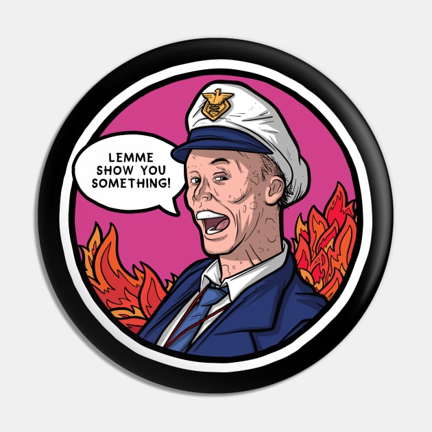 Fire Marshall Bill Pin by Baddest Shirt Co.