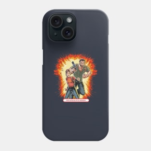 Post-Apocalyptic Heroes! The Last of Us fan art Phone Case