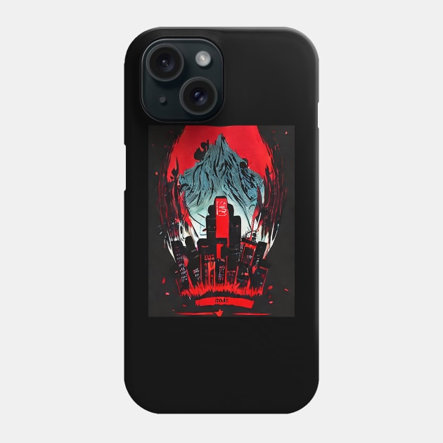 Dystopian Nightmare Phone Case by Horror Threads