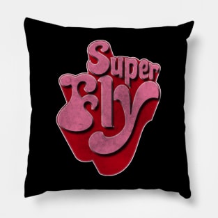 Super Fly Vintage look Pillow