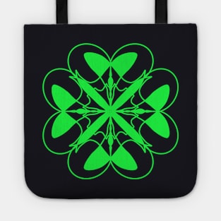 Shamrock Fantasy Mandala Tote