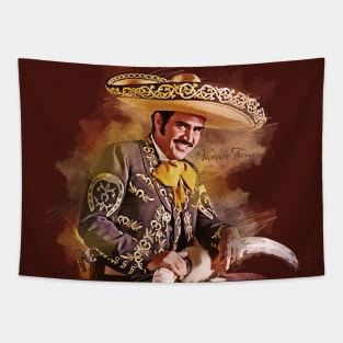 Vicente Fernandez Art Tapestry