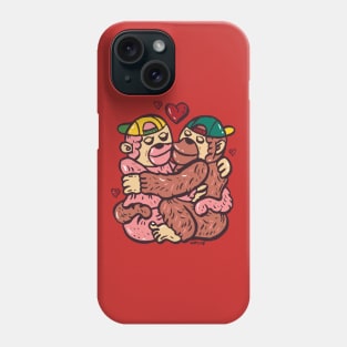 Monkey's love Phone Case