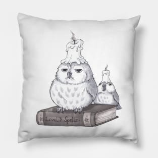 Owl Candleholders Pillow