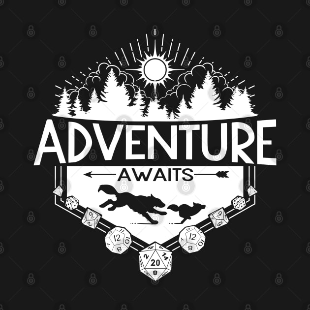 Adventure Awaits - White Version by Milmino