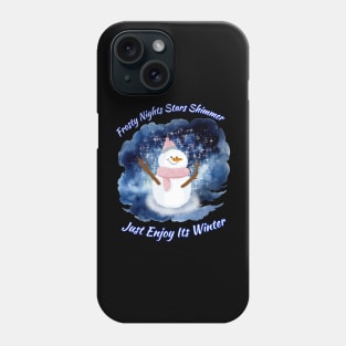 Snowman Winter Wonderland Phone Case