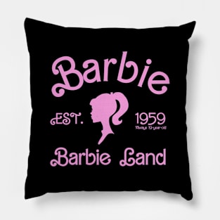 Barbie EST. 59 Pillow