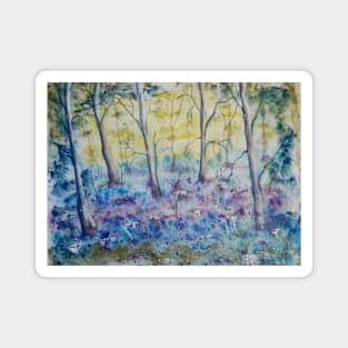 Bluebell Wood Magnet