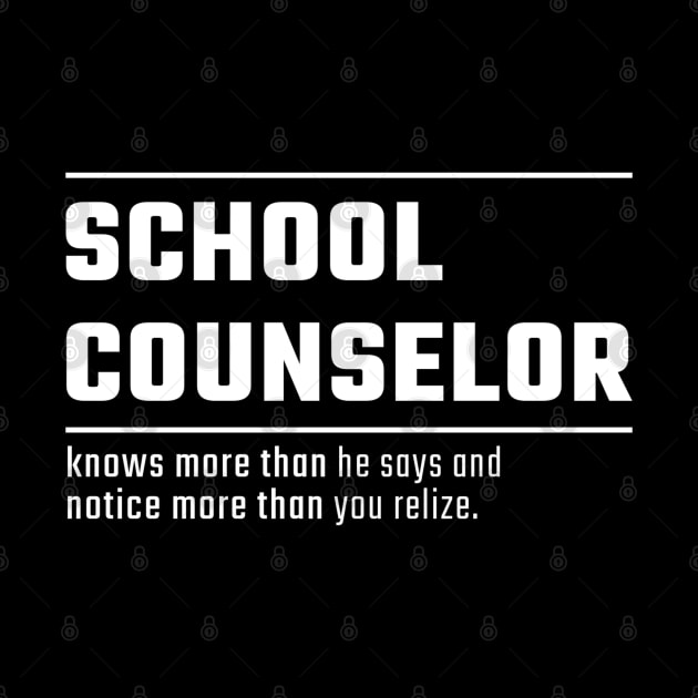 School Counselor Meaning by TidenKanys