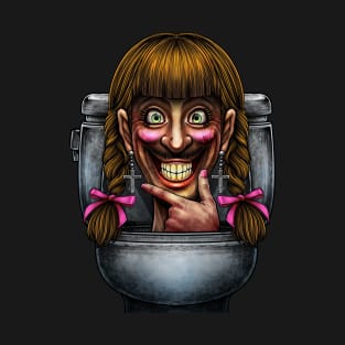 Horror toilet Monster #14 T-Shirt