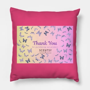 Thank you for purchasing our product, Scentsy independent consultant Pillow