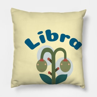 Libra-Zodiac Lovely Universe tree Pillow