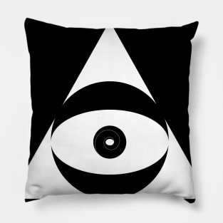 Eye within Triangle Pillow