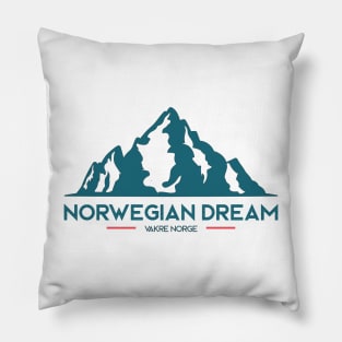 norwegian dream shirt, for Norway lovers Pillow