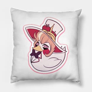 hazbin hotel lucifer Pillow