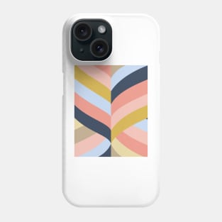 SUNSET MINIMAL STRIPES Phone Case