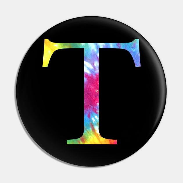 Tie Dye Tau Pin by lolosenese