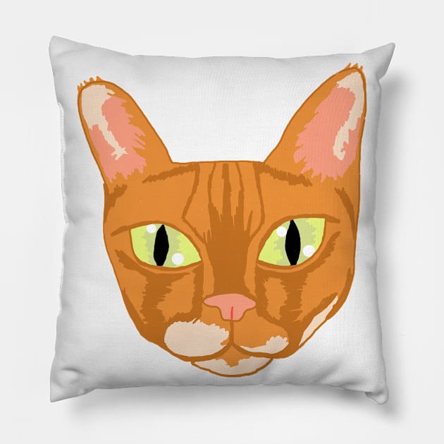 Fiete Katzen Pillow by JasmineRule