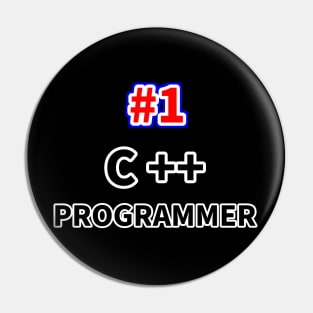 Number one C++ programmer Pin