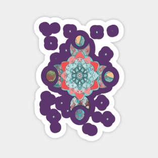 Moon Mandala Magnet