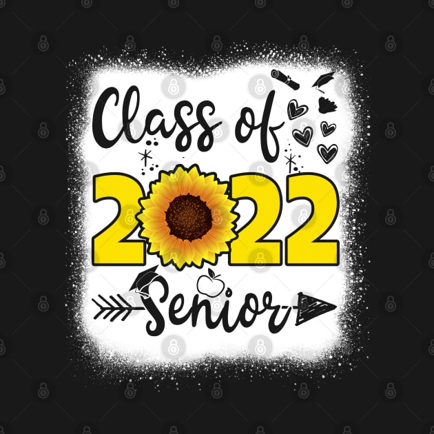 Senior Class of 2022 Bleached Sunflower Graduation Gift by mohazain