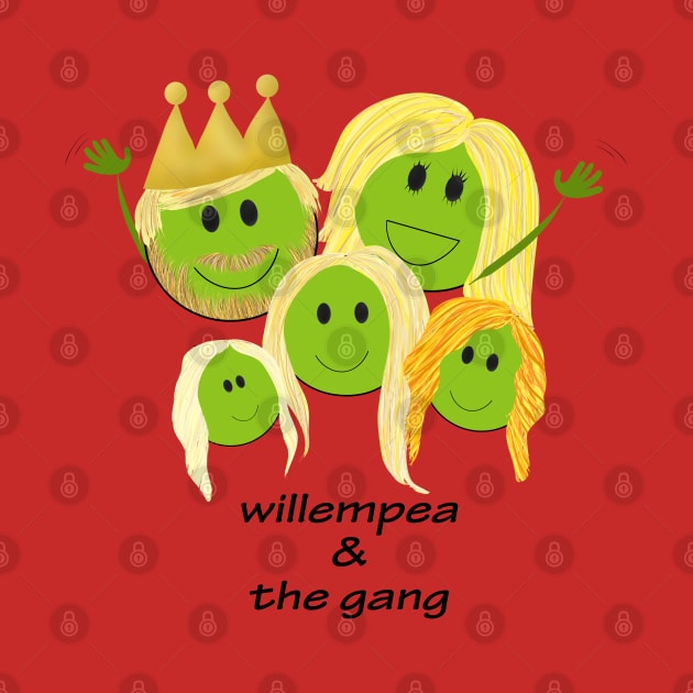 willempea & the gang by shackledlettuce